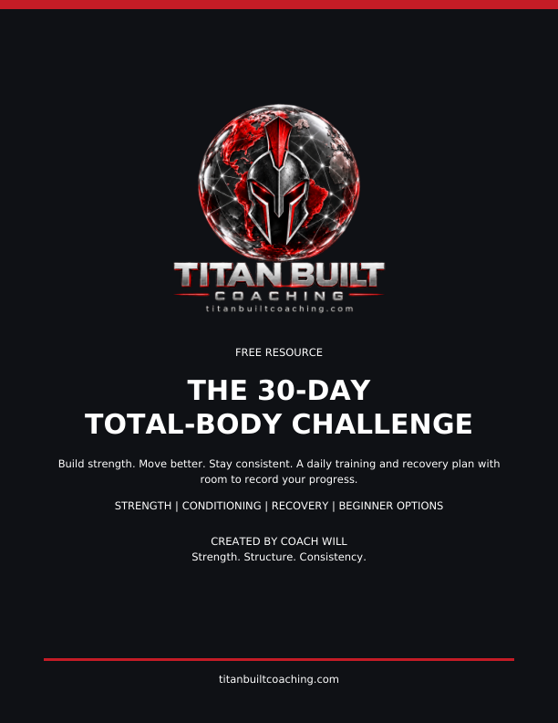 Titan Built Coaching 30-Day Total-Body Challenge cover